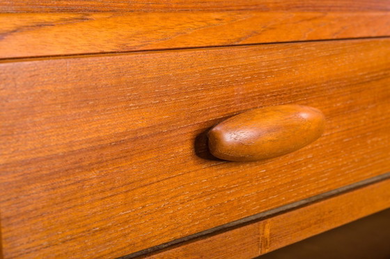 Image 1 of Mid-Century Modern Teak Secretary from Dyrlund, Denmark, 1960s