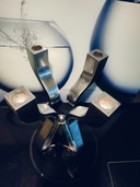 Vintage Umbra candlestick. Designed by Karim Rashid.