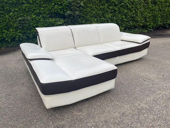 Image 1 of Schönes Chateau d'Ax Echtes Leder Ecksofa