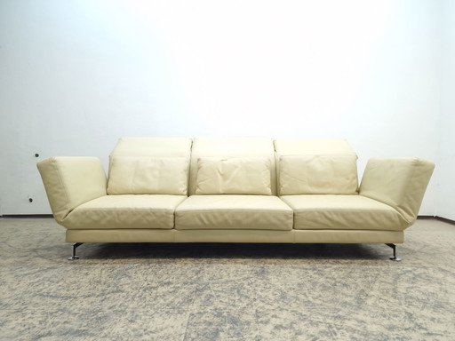 Brühl Moule Sofa Dreisitzer Chaiselongue Sofa Ledersofa Couch Modern