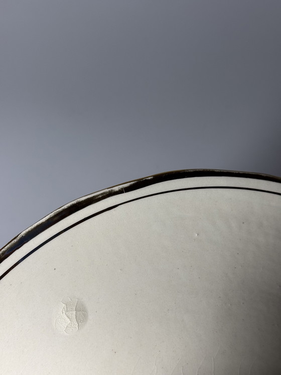 Image 1 of Boch Frères Keramis Art Deco Centerpiece by Raymond Chevalier, Belgium, 1930s