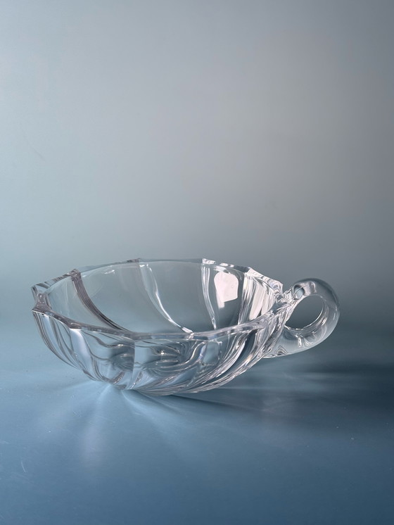 Image 1 of Val Saint Lambert - 6 Coupes à dessert en cristal (Coquilles) - Collection Royale