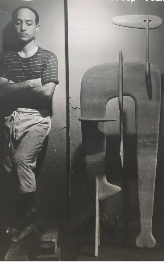 Image 1 of Isamu noguchi barbican exhibit poster design vitra herman miller