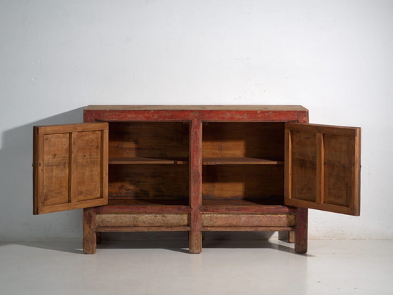 Credenza antica dipinta in olmo – Cina, circa 1950 – Credenze, Iron (photo 40 of 40)
