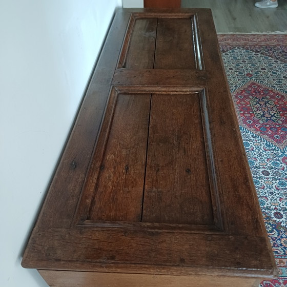 Image 1 of Coffre à couvertures ancien