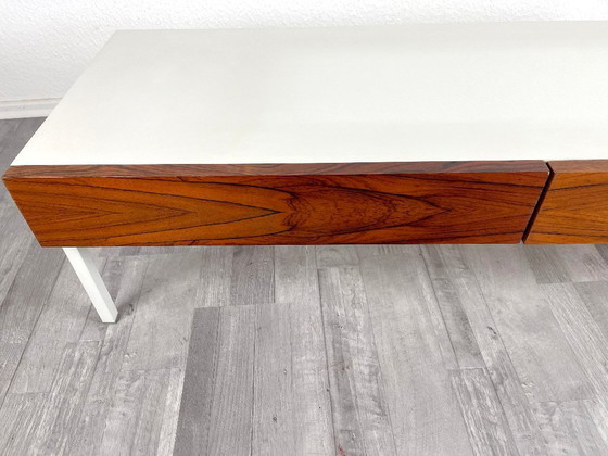 Image 1 of Console basse vintage style spatial/milieu du siècle