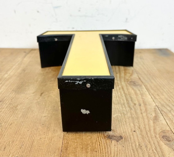 Image 1 of Vintage Illuminated Letter T, 1970s