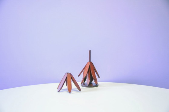Set X4 Sottobicchieri in Teak Albero – Accessori da tavola, Wood (photo 4 of 5)