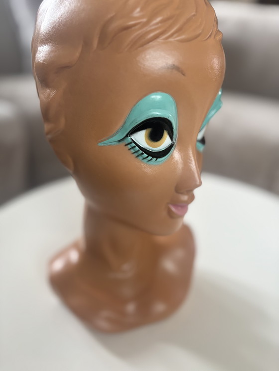 Image 1 of Twiggy-mannequinhoofd