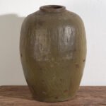 Grande vaso antico verde oliva (c.1900) #3 – Vasi (photo 13 of 18)
