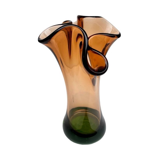 Image 1 of Jarrón Hana Machovská, Borocrystal Nový Bor, Checoslovaquia, años 70, vidrio artístico