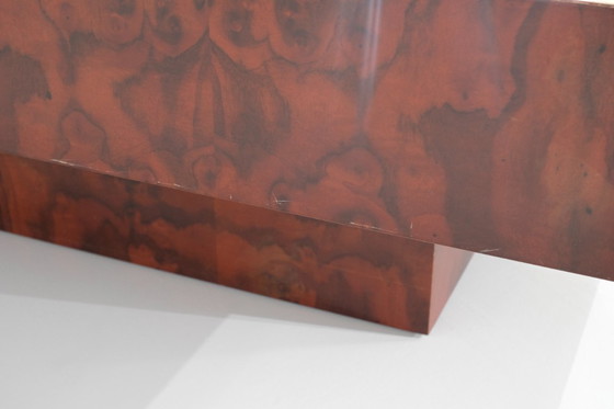 Image 1 of Salontafel "Alveo", toegeschreven aan Willy Rizzo voor Mario Sabot, Italië, jaren 70.