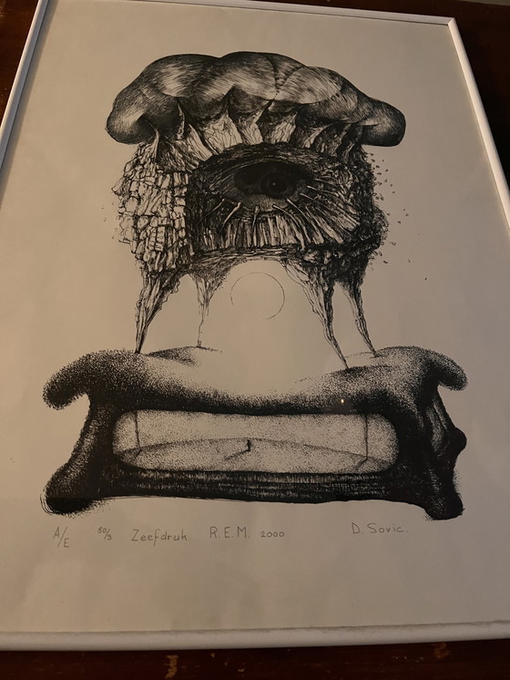 Image 1 of Sérigraphie D Sovic