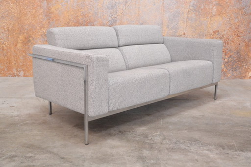 Grijze stoffen Harvink Kadanz design bank