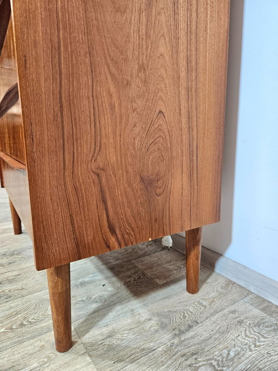 Image 1 of Sekretär / Teakholz-Frisiertisch, dänisches Design, 1960er Jahre.