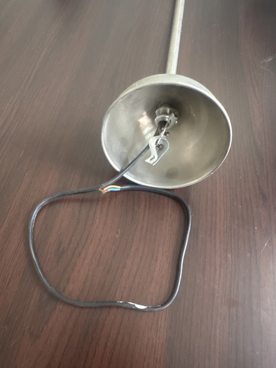 Originale Art-déco-Pendelleuchte aus den 1930er-Jahren – Opalglas – Teleskoppendelleuchte – Pendelleuchten (photo 3 of 5)
