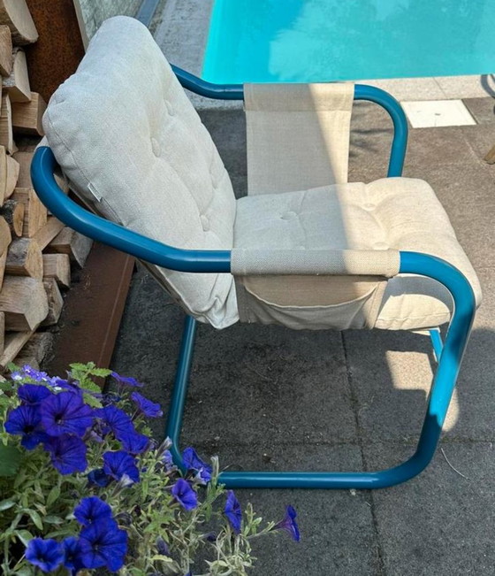 Image 1 of Vintage Tomas Jelinek Scandinavische buizen stoel