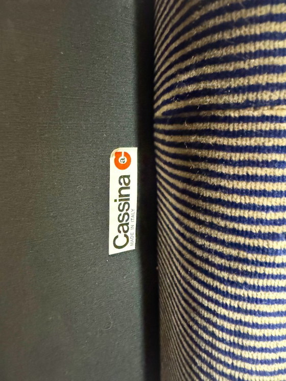 Image 1 of 2x divano a due posti Cassina Maralunga divano in tessuto a coste Vico Magistretti