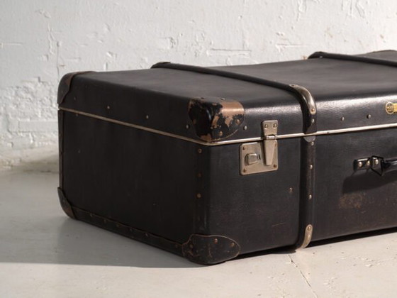Antique WICO travel trunk in vulcanised fibre – Germany, circa 1930 – Travel bags, Metal, Art Deco (photo 22 of 40)
