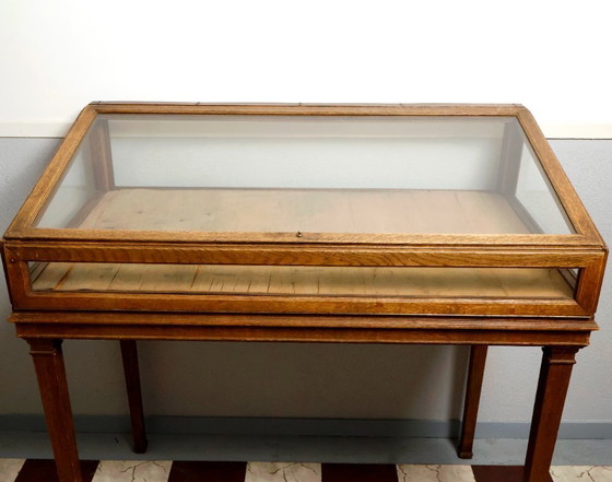 Image 1 of 1x bella vetrina vintage in legno