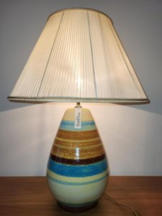 Image 1 of Hubert Olivier ceramic lamp, France, 1990