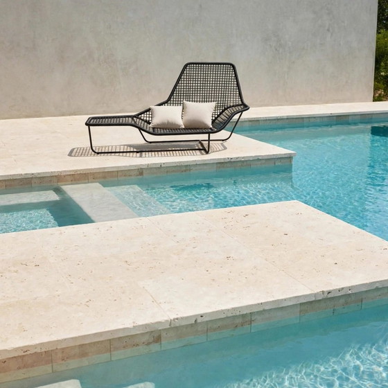 Chaise longue LAMA Outdoor by ZANOTTA – Metal, Aluminium (photo 2 of 6)