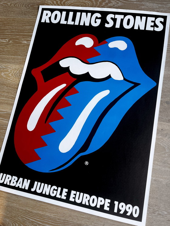 Image 1 of Rolling Stones - Urban Jungle Tour 1990 - Poster originale
