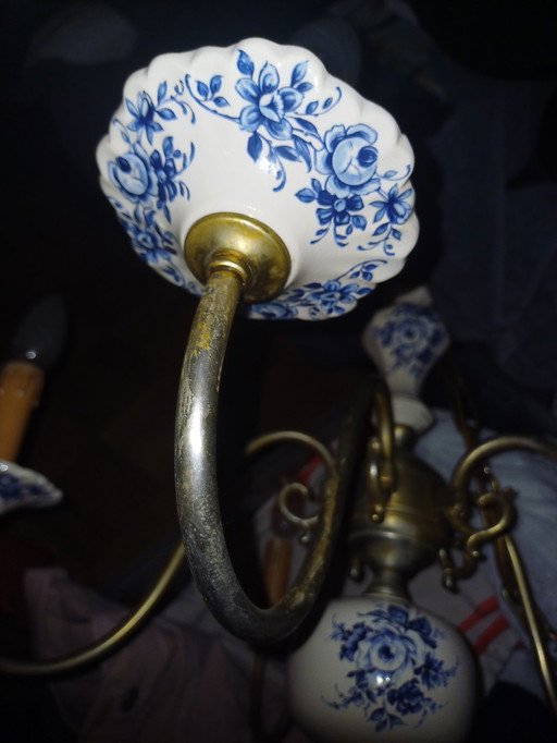 Beautiful Hand Painted porcelain chandelier