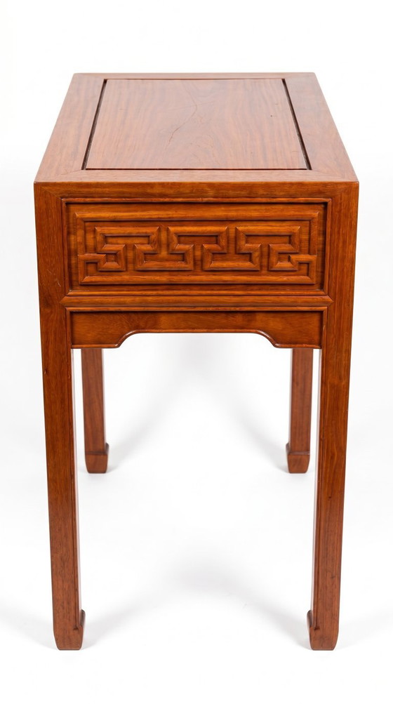 Image 1 of Vintage Chinoiserie Side Table, 1980s