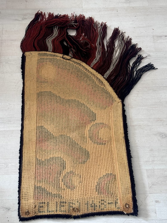 Vintage Seventies Wool Wall Hanging – Wall decoration (photo 6 of 11)