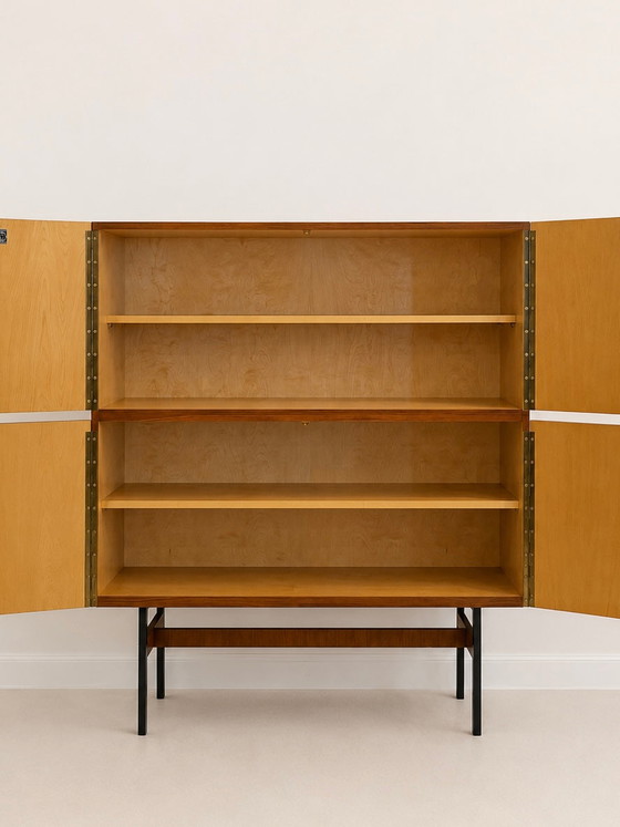 Credenza alta Musterring anni '60 – Credenze alte, Metal, Mid Century Modern (photo 3 of 6)