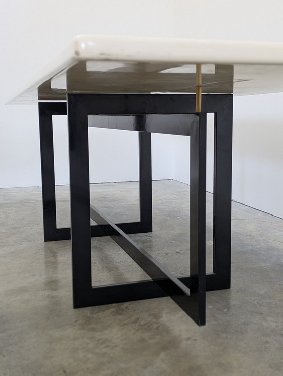 Image 1 of ICF - Francesco Soro - Tavolo - Jonathan - Legno, metallo