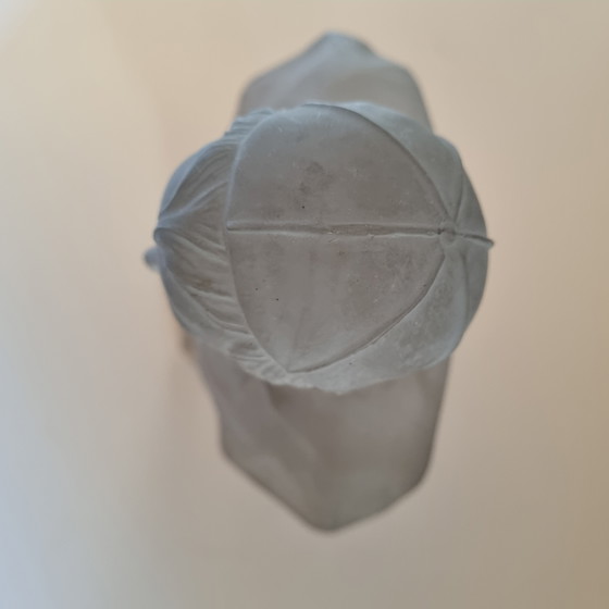 Image 1 of Buste Ancien en Cristal St Louis Pape Pie IX