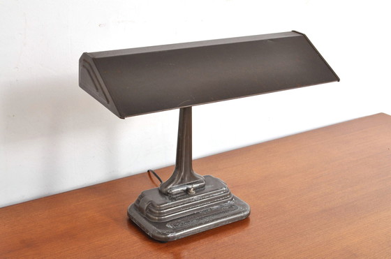 Image 1 of Art Deco Bureaulamp Met TL Jaren 30