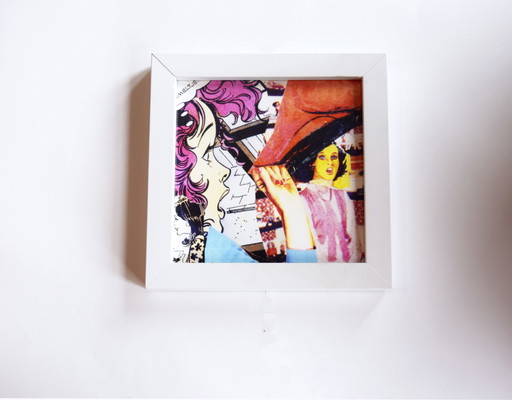 Collage Pop Art in cornice