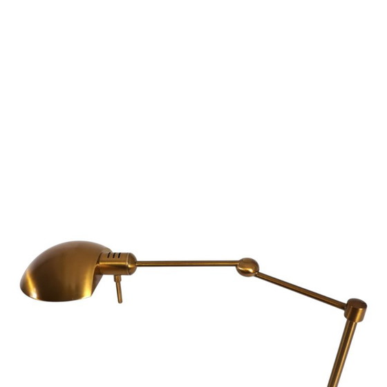 Holtkötter 6352/1-3 Lampada da tavolo e da lettura – Color ottone, Dimmerabile e regolabile in altezza, 1960 (photo 4 of 18)