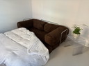 Canapé modulable – style OMHU – tissu côtelé – 2 ou 3 places ou d'angle