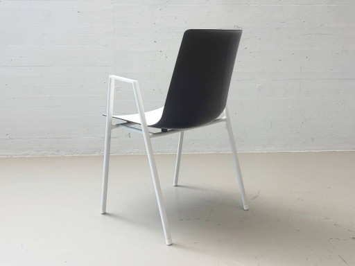 6 sillas Nooi Row (modelo 6602) de Neunzig° para Wiesner-Hager, 2014 – kuipstoelen, Plastic, Vintage (photo 2 of 15)