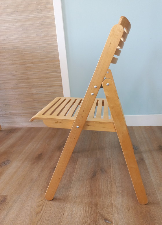 Image 1 of 4x Vintage Ikea Nikolaus stoel