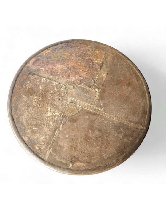 Image 1 of Brutalistische vintage Paul Kingma salontafel