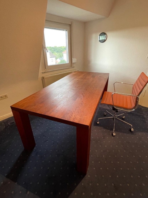 Massief houten eettafel, kersenhout – Wood (photo 2 of 7)