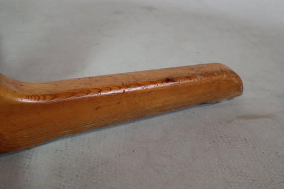 Image 1 of Scandinavian solid pine extendable dining table