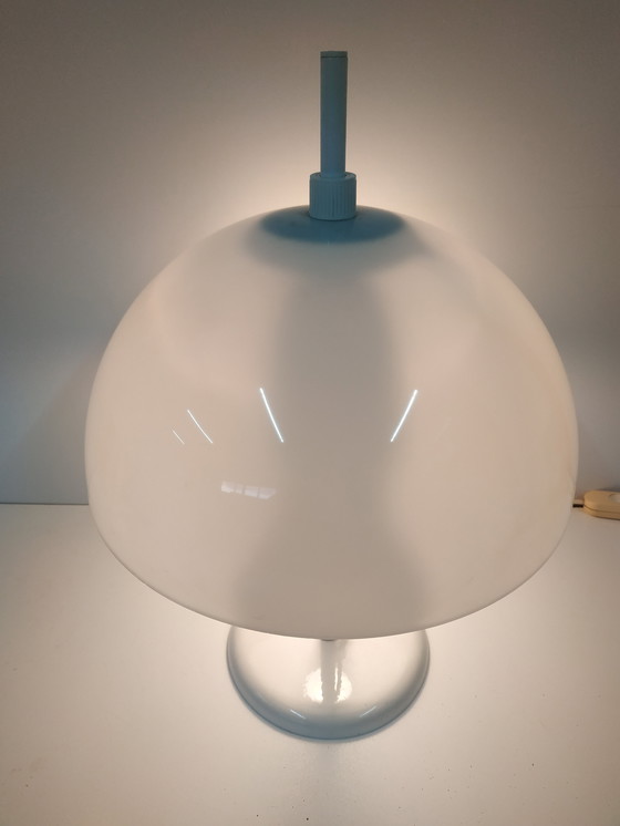 Image 1 of Vintage jaren 70 mushroom tafellamp (2 spots)