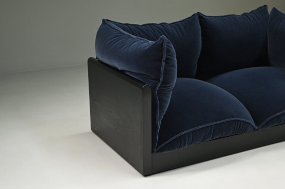 Image 1 of “Down” two-seat sofa by Carlo Bartoli for Rossi di Albizzate, 1970s Italy.