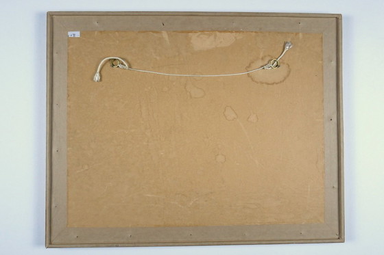 Image 1 of Ballerand Estate - Framed watercolor drawing.