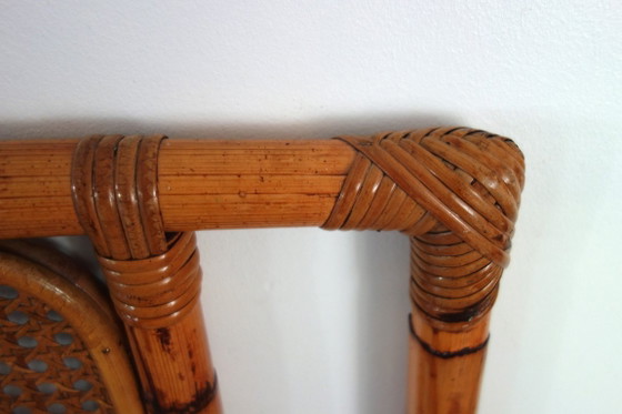 Bamboo and Cane Headboard, 1970s – Bedroom accessories, Rattan, Wicker (photo 9 of 12)