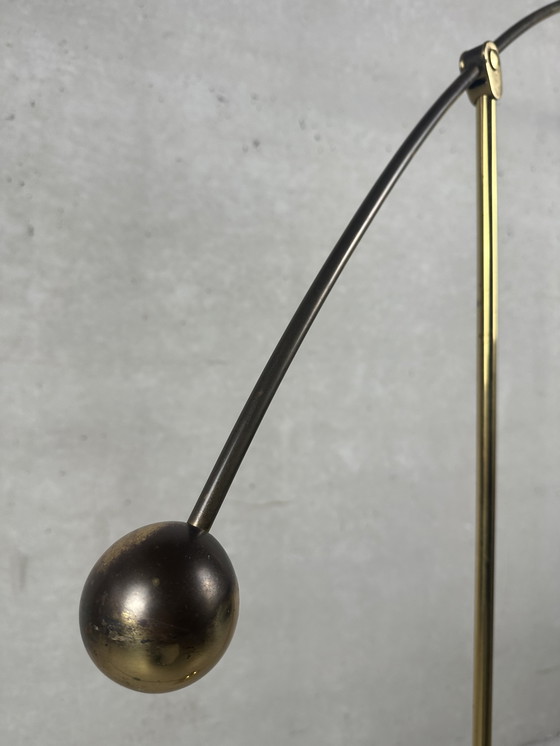 Image 1 of Vintage design vloerlamp / leeslamp - Franz Hustadt