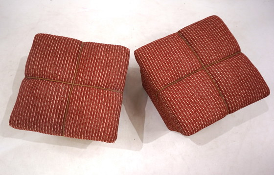 Image 1 of Halabala set of 2 tabouret stools for UP Zavody, 1930