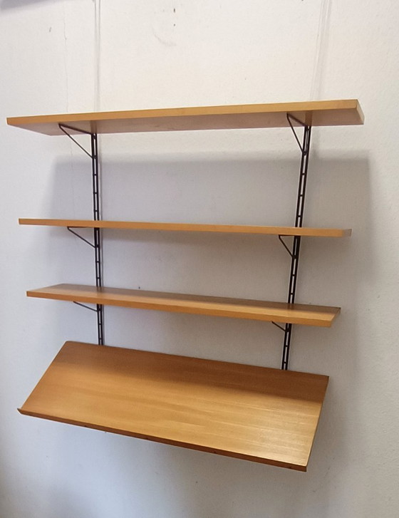 Impresionante estante de pared de la década de 1960 – Armarios de pared, Metal, Wood, Vintage (photo 9 of 11)
