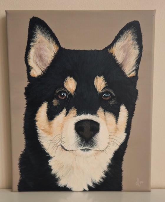 Image 1 of Faites réaliser un portrait de votre animal de compagnie, peinture